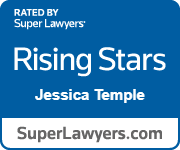 Rated by Super Lawyers Rising Stars Jessica Temple SuperLawyers.com